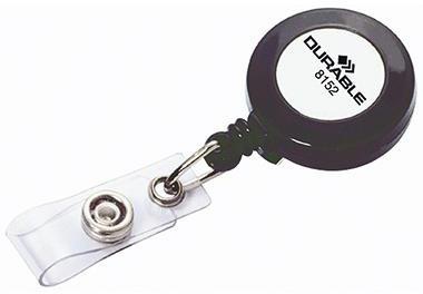 DURABLE Ausweishalter 815258 80cm anthrazit 10 St./Pack.