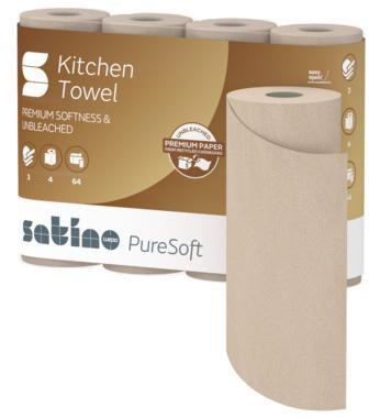 Satino Küchenrolle PureSoft 175890 4 St./Pack.