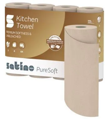 Satino Küchenrolle PureSoft 175890 4 St./Pack.