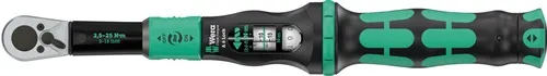 Drehmomentschlüssel Click-Torque Lock A 6 1/4 Zoll 2,5-25 Nm WERA