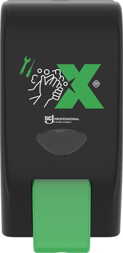 Spender Hautreinigung Stark Schaum PROLINE H345xB175xT150ca.mm 3,25l schw./grün