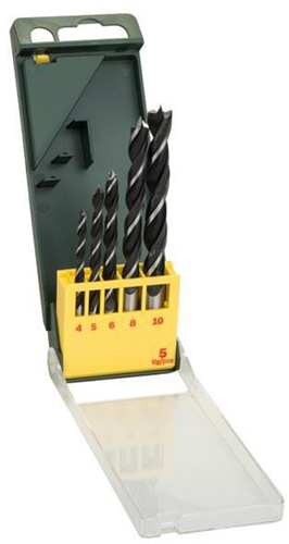Bosch Holzbohrer-Set 5tlg. D.4-10mm