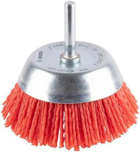 Bosch Topfbürste PRO Multi Material clean D.75mm Draht-St.1,1mm Nylon m.Korund