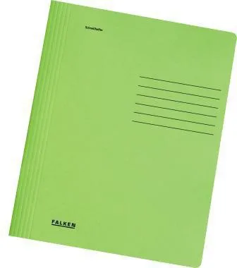 Falken Schnellhefter 26001216 A4 Karton hellgrün