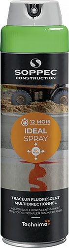 Markierungsspray IDEAL neongrün 500ml Spraydose SOPPEC