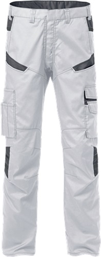 FRISTADS Bundhose 2552 STFP Gr.C56 Weiß/Grau