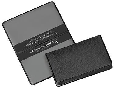 Veloflex Kartenhülle Documentsafe 3274800 93x59mm PVC schwarz