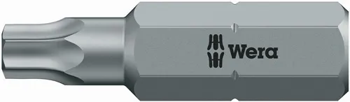 Bit 867/1 Z DIN3126-D6,3/ISO1173 Torx TX5 D.3mm L.25mm CV-Molybdän zähhart Wera