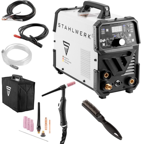 Inverterschweißgerät DC WIG 200 Puls Pro luftg.3m Einzelgerät m.Zub.STAHLWERK