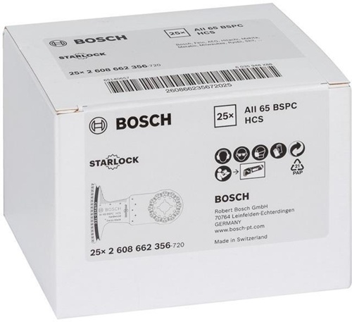 Bosch Tauchsägeblatt HCS AIZ 65 BSC Hardwood B.65mm Eintauch-T.40mm 