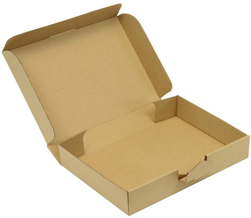 Klappschachtel 1-wellig Maße 250x180x43mm C5 1.2E braun Steckverschluss TRANSPAK