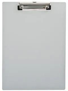 Klemmbrett DIN A4 Aluminium silber
