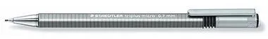 STAEDTLER Druckbleistift triplus micro 774 27 0,7mm B +Radierer grau