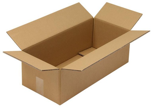 Faltkarton 2-wellig Maße 560x250x180mm Qualität 2.30BC braun TRANSPAK
