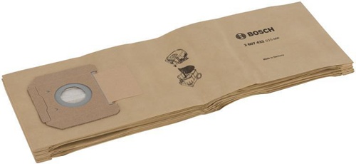 Bosch Papierfilterbeutel Vol.1,43l f.GAS35L AFC GAS35L SFC+ etc. 5St. 