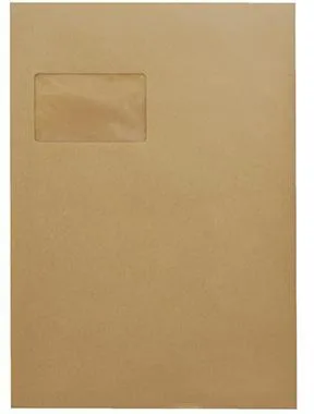 Soennecken Versandtasche 2059 C4 mF hk natronbraun 25 St./Pack.