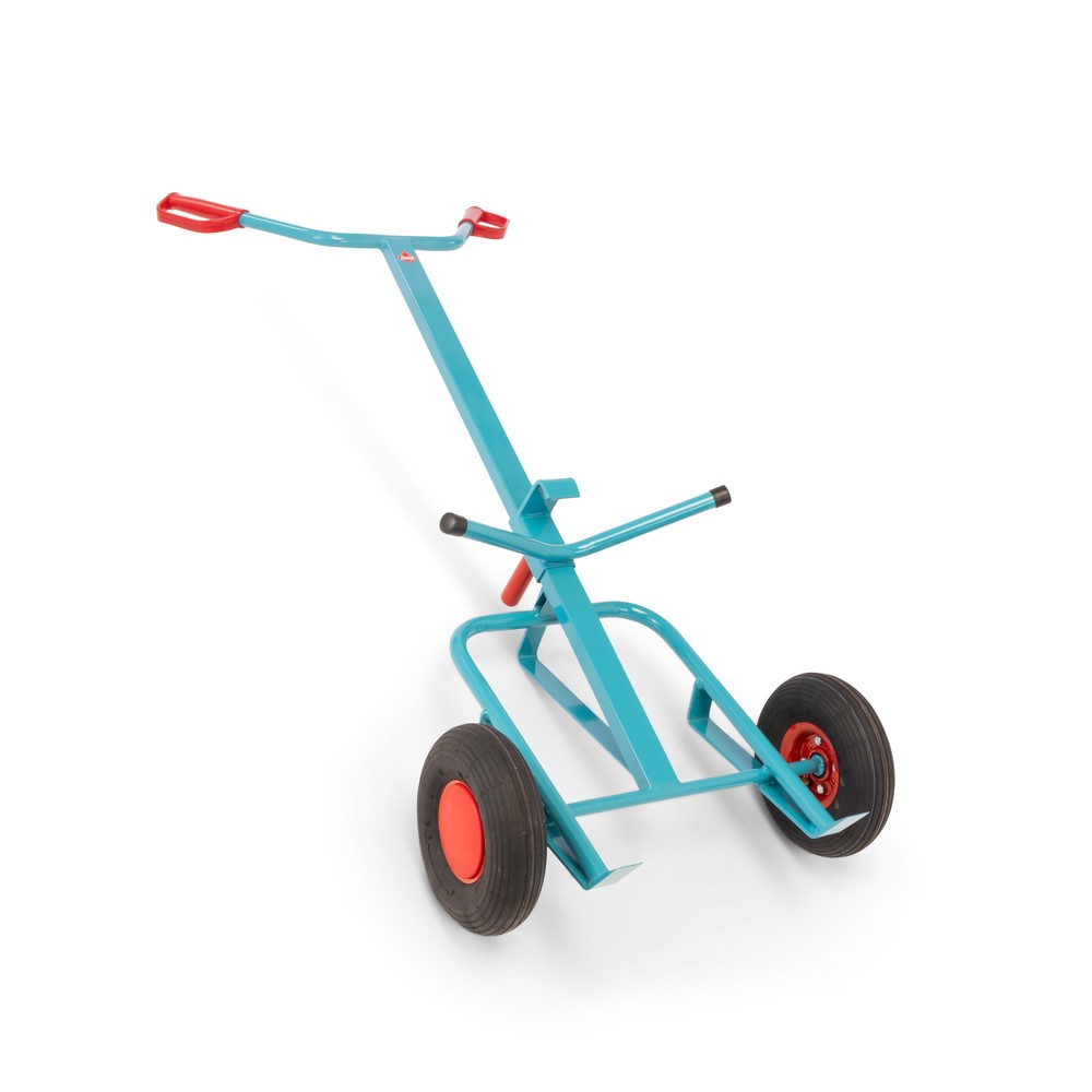 Ameise® Fasskarre, für 1x 200-Liter-Fass, Tragkraft 250 kg, Fassrandgreifer