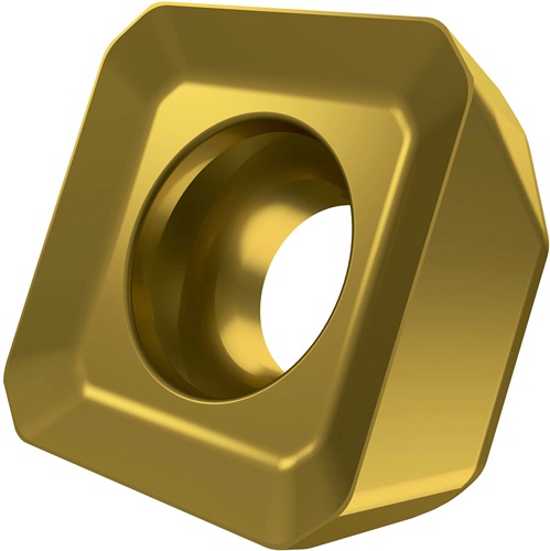Fräswendeschneidplatte ISO SNKT 1205AZSR-M:M8340 D.5,2mm PVD beschichtet Gold