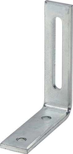 Verstellwinkel L.80x65mm B.20mm S.4mm STA blau verz.VORMANN