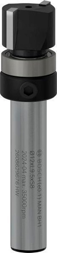 Bosch Bündigfräser PRO D.12,7mm Arbeits-L.19,5mm Schaft 8mm