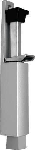 Türfeststeller 3837 0060 22 Zinkdruckguss silber lackiert Türmontage DENI