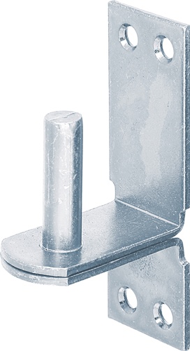 Kloben DII auf Platte 16x28mm galv.verz.d.pass.GAH