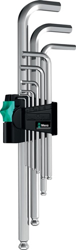Winkelschraubendrehersatz 950 PKL 7-tlg.Ku.-Halter SW 1,5-6mm Kugelk.