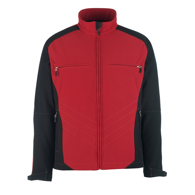 MASCOT Softshelljacke DRESDEN rot/schwarz (12002-149)
