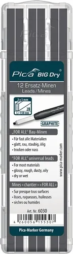 Minenset Pica BIG-Dry 12x graphit universell 12 Minen/Set