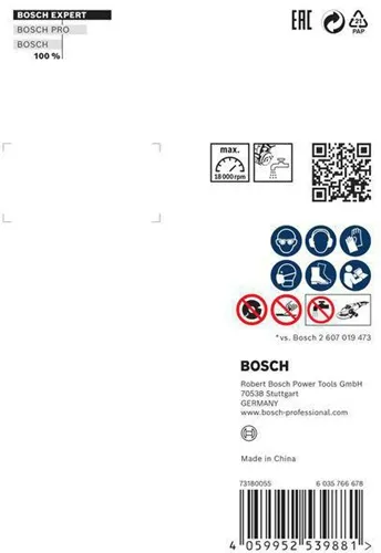 Bosch Diamanttrennscheibe EXPERT HardCeramic D.85mm Bohrung 22,23mm Schnitt-B.1,6mm