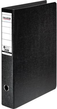 Falken Ordner N80 11285954 DIN A3 hoch 80mm Hartpappe schwarz