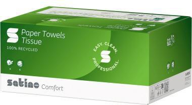 Satino Papierhandtuch Comfort 277420 25x32cm 2lg ws