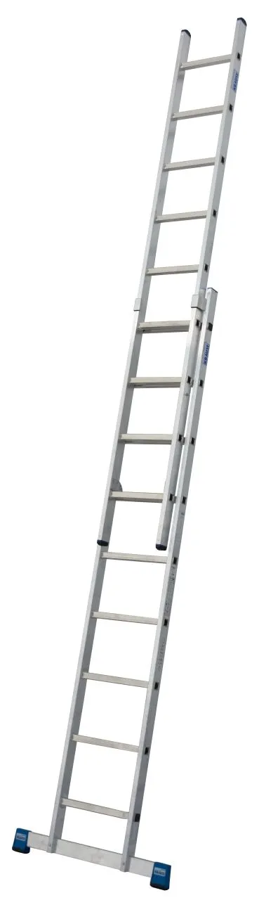 Krause STABILO Sprossen-SchiebeLeiter zweiteilig 2x9 Sprossen