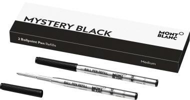 Montblanc Kugelschreibermine 128211 mystery black M sw 2 St./Pack.