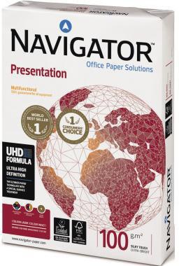 Navigator Kopierpapier Presentation 82437A10S DIN A4 weiß 500 Bl./Pack.