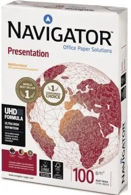 Navigator Kopierpapier Presentation 82437A10S DIN A4 weiß 500 Bl./Pack.