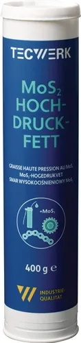 TECWERK MoS² Hochdruckfett schwarzgrau 400g Kartusche