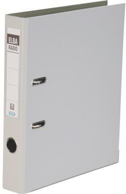 ELBA Ordner ELBAradoplast 100022622 DIN A4 50mm PVC grau