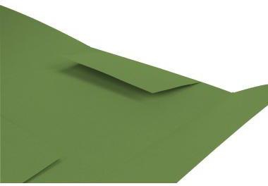 Falken Jurismappe 80004161 DIN A4 3 Klappen Karton grün