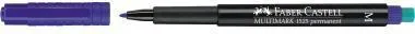 Faber-Castell CD/DVD Marker MULTIMARK 152551 mit Radierer bl