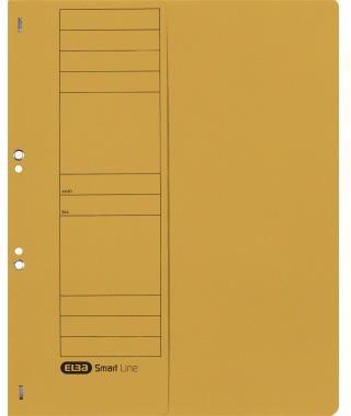 ELBA Ösenhefter 100551878 DIN A4 Vorderd. halb kaufm. Heft. gelb