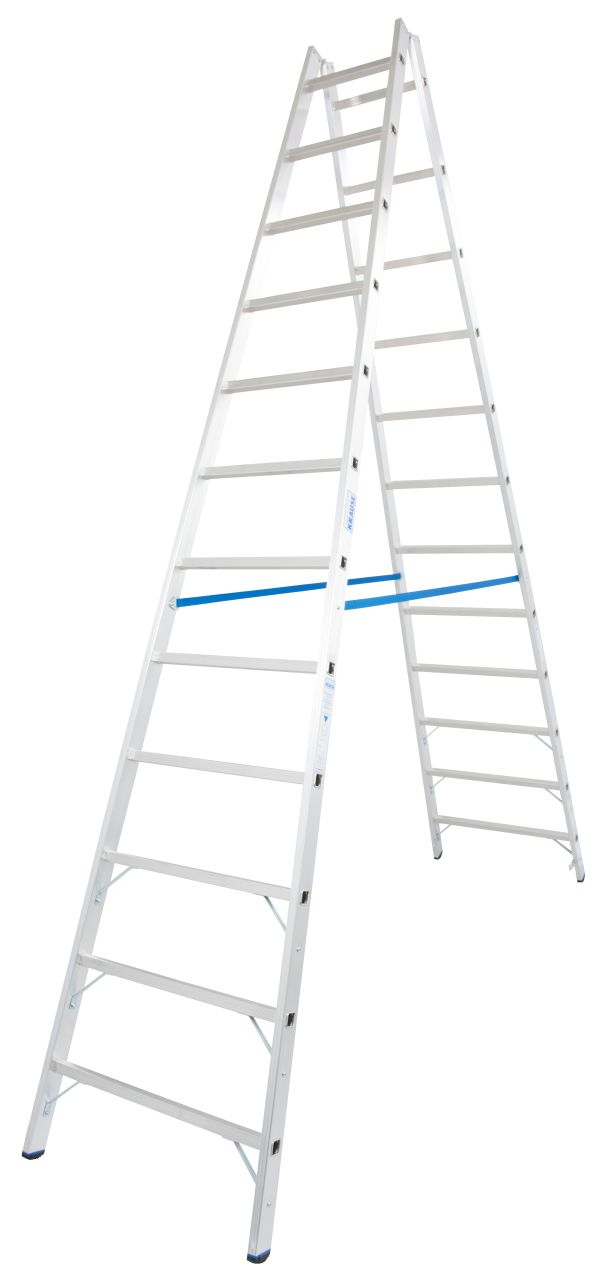 Krause STABILO Sprossen-DoppelLeiter 2x12 Sprossen