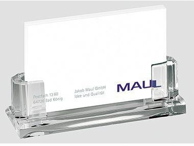 MAUL Visitenkartenbox 1959405 max. 35Karten Acryl