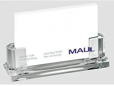 MAUL Visitenkartenbox 1959405 max. 35Karten Acryl