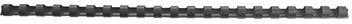 GBC Plastikbinderücken 4028177 DIN A4 12mm schwarz 100 St./Pack.