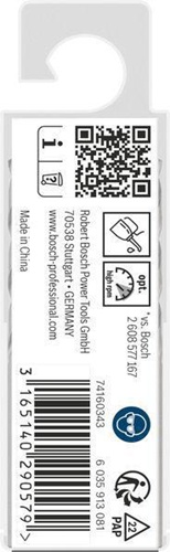 Bosch Metallbohrer PRO Metal Arbeits-L.36mm D.3,3mm L.65mm 10St.