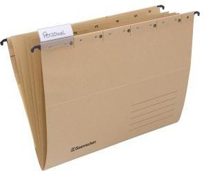 Soennecken Personalhefter 2053 DIN A4 Natronkarton natur +1Schild