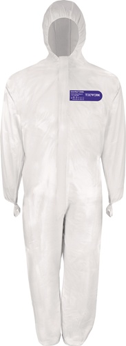 TECWERK Schutzoverall CoverStar® – CS 500 weiß PSA-Kategorie III 