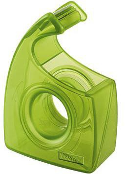 Handabroller tesa® Easy Cut ecoLogo® nachfüllbar grün transparent TESA