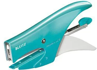 Leitz Heftzange WOW 55312051 max.15Blatt Metall eisblau